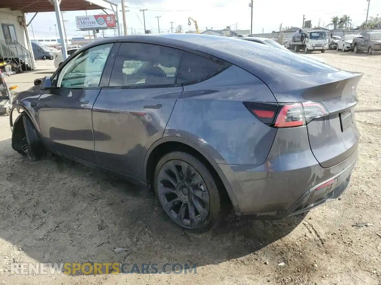 2 Photograph of a damaged car 7SAYGAEE9PF958982 TESLA MODEL Y 2023
