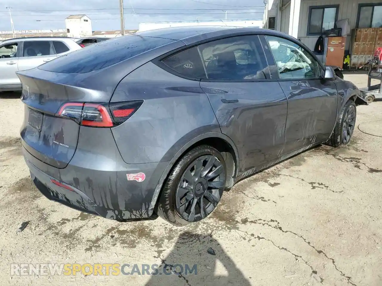 3 Photograph of a damaged car 7SAYGAEE9PF958982 TESLA MODEL Y 2023