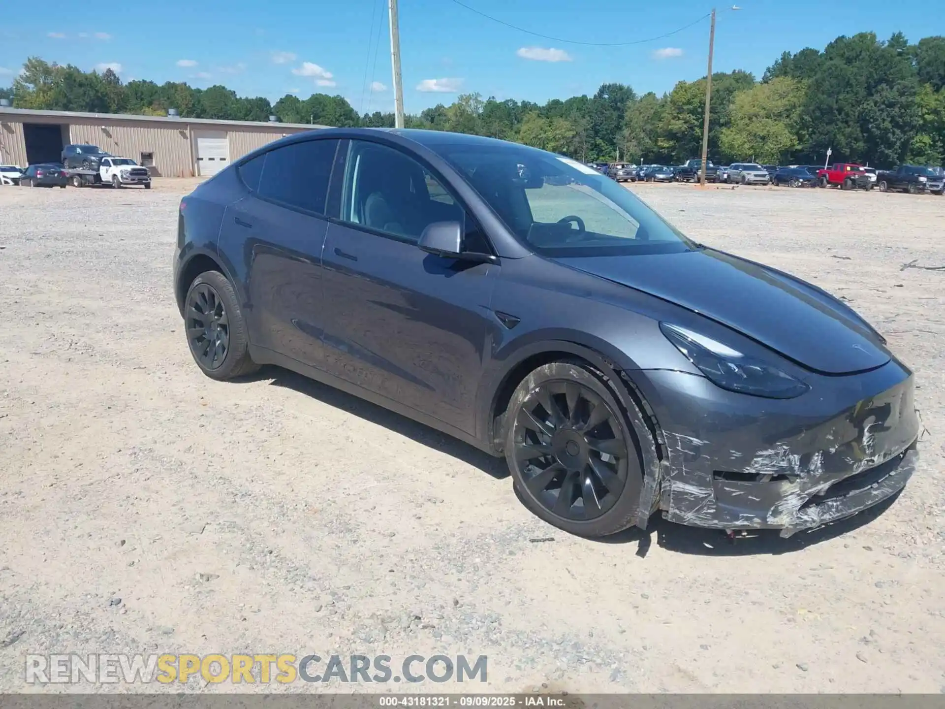 1 Photograph of a damaged car 7SAYGAEE9PF971859 TESLA MODEL Y 2023