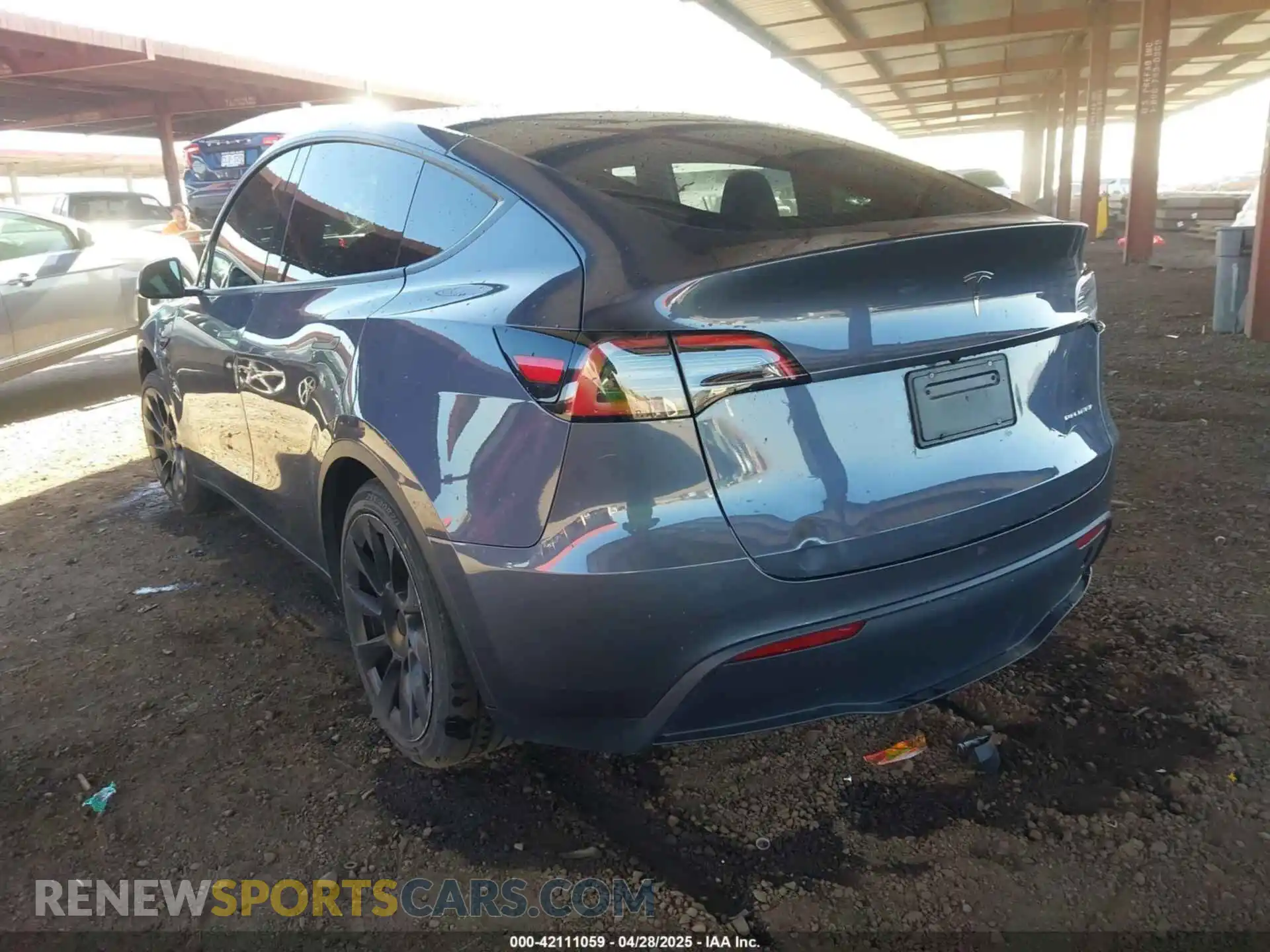 3 Photograph of a damaged car 7SAYGAEEXPF618174 TESLA MODEL Y 2023