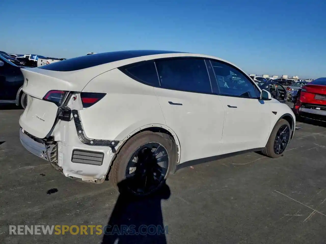 3 Photograph of a damaged car 7SAYGAEEXPF622838 TESLA MODEL Y 2023