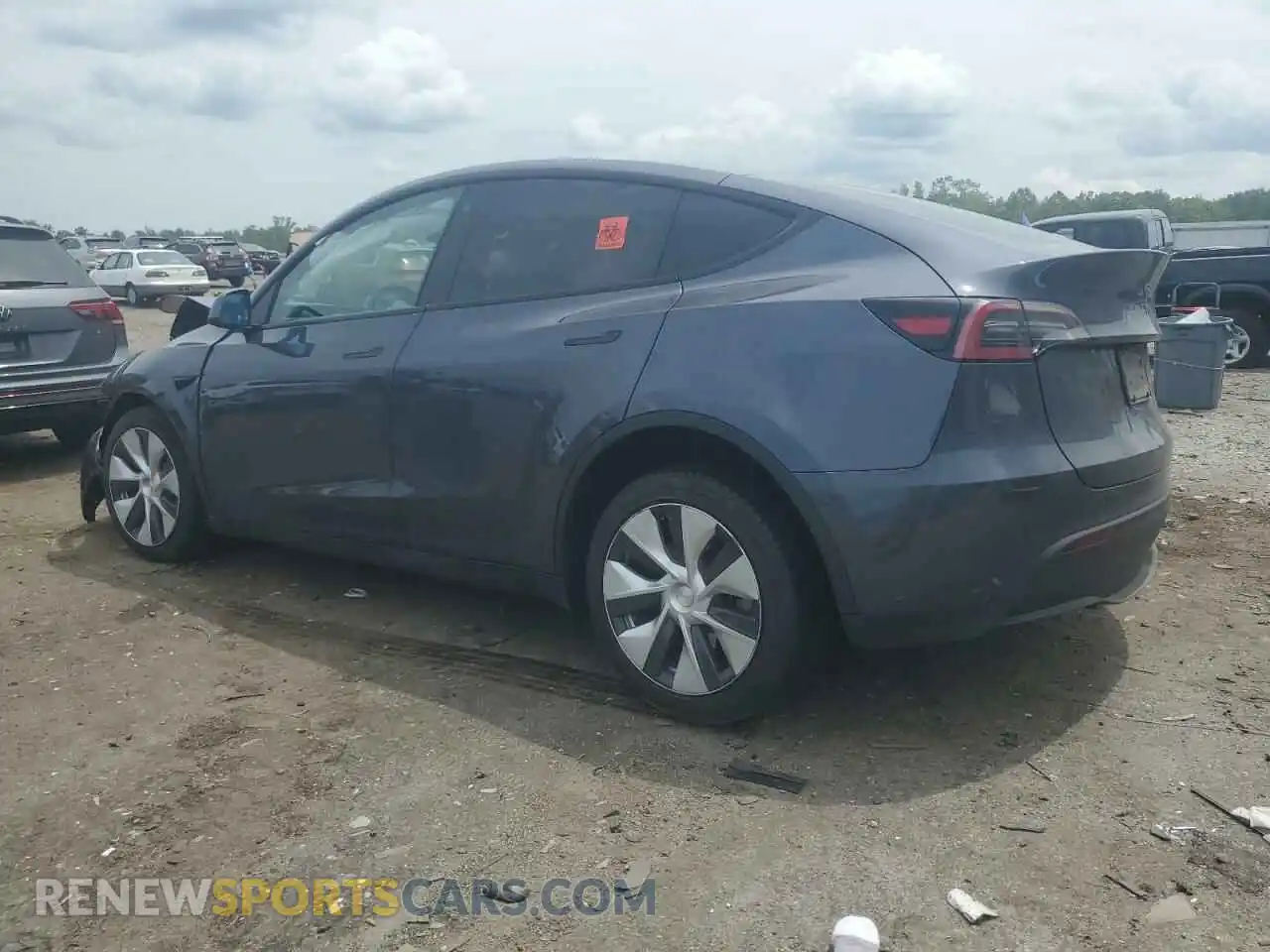 2 Photograph of a damaged car 7SAYGAEEXPF690475 TESLA MODEL Y 2023