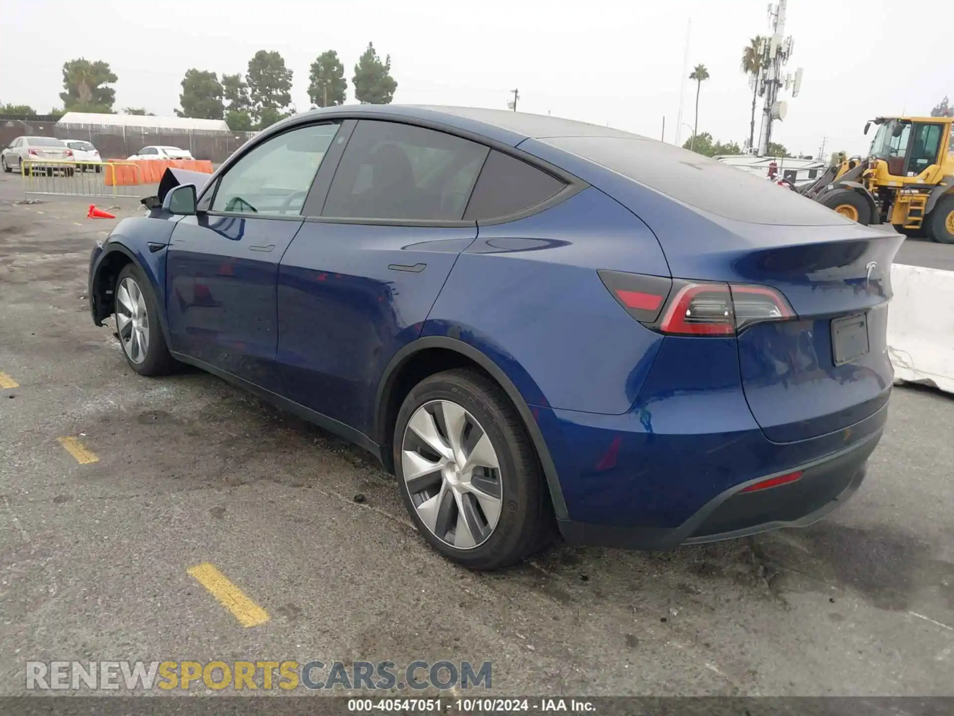 3 Photograph of a damaged car 7SAYGAEEXPF752800 TESLA MODEL Y 2023