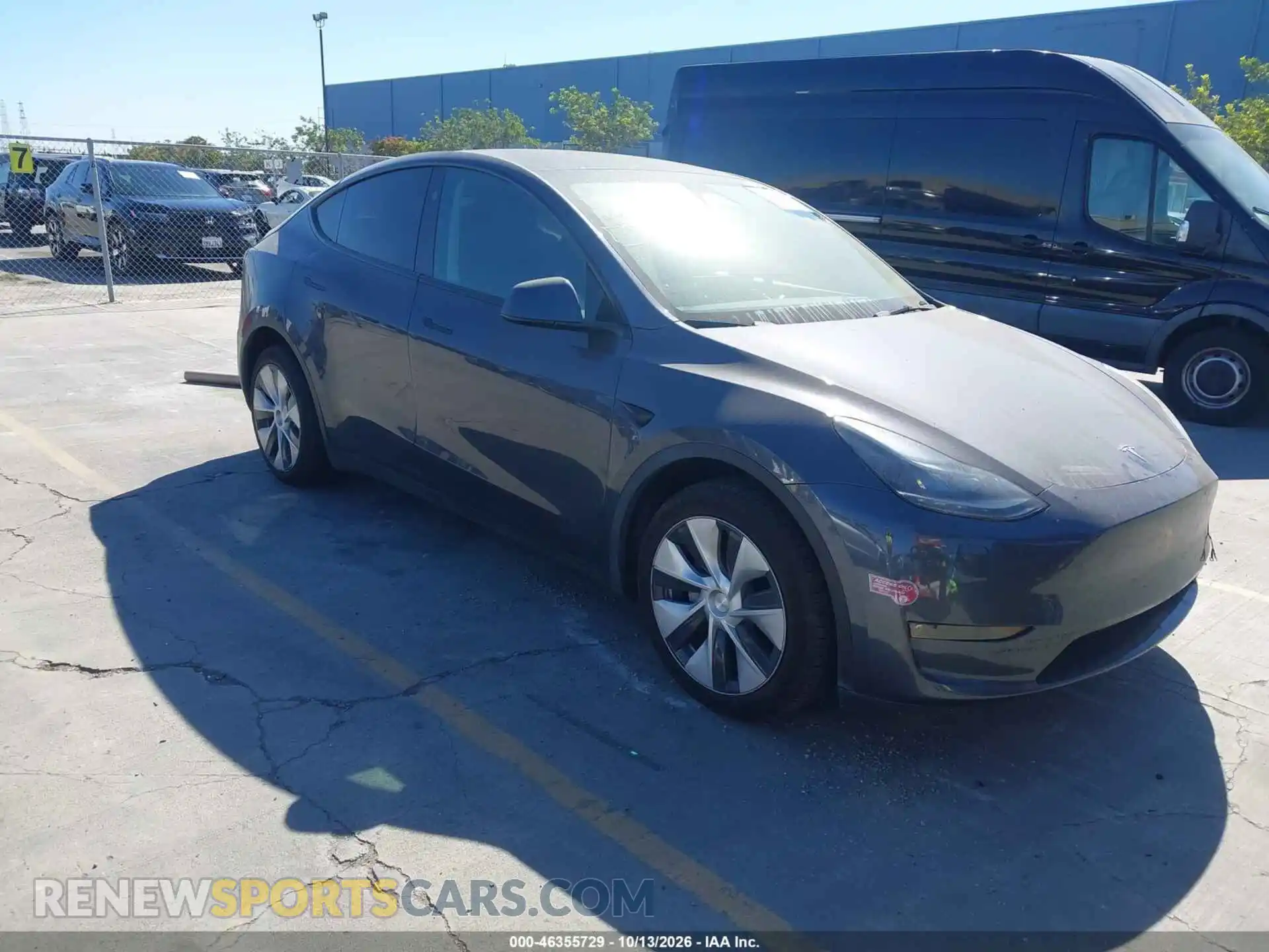 1 Photograph of a damaged car 7SAYGAEEXPF871902 TESLA MODEL Y 2023