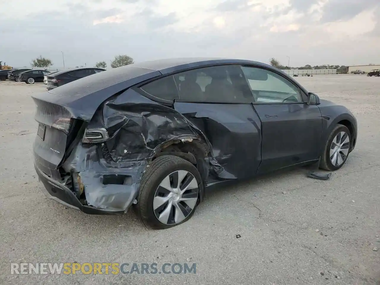 3 Photograph of a damaged car 7SAYGAEEXPF882902 TESLA MODEL Y 2023