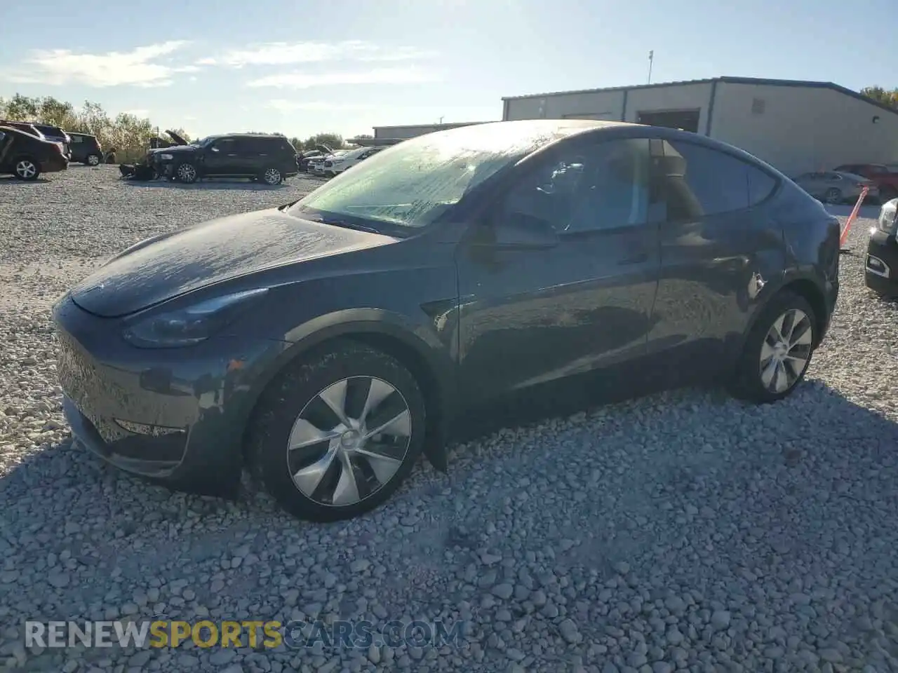1 Photograph of a damaged car 7SAYGAEEXPF979422 TESLA MODEL Y 2023