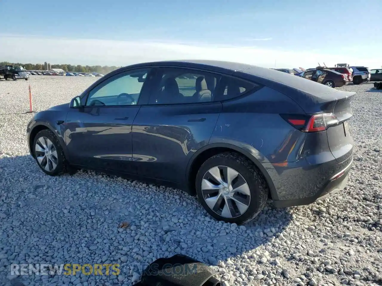 2 Photograph of a damaged car 7SAYGAEEXPF979422 TESLA MODEL Y 2023