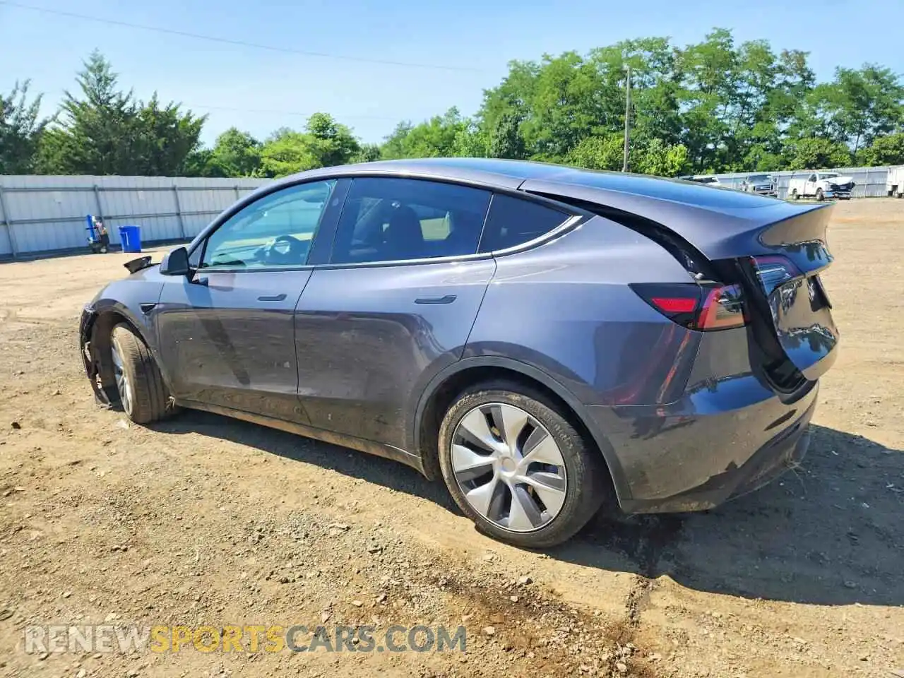 2 Photograph of a damaged car 7SAYGDED0PF923451 TESLA MODEL Y 2023