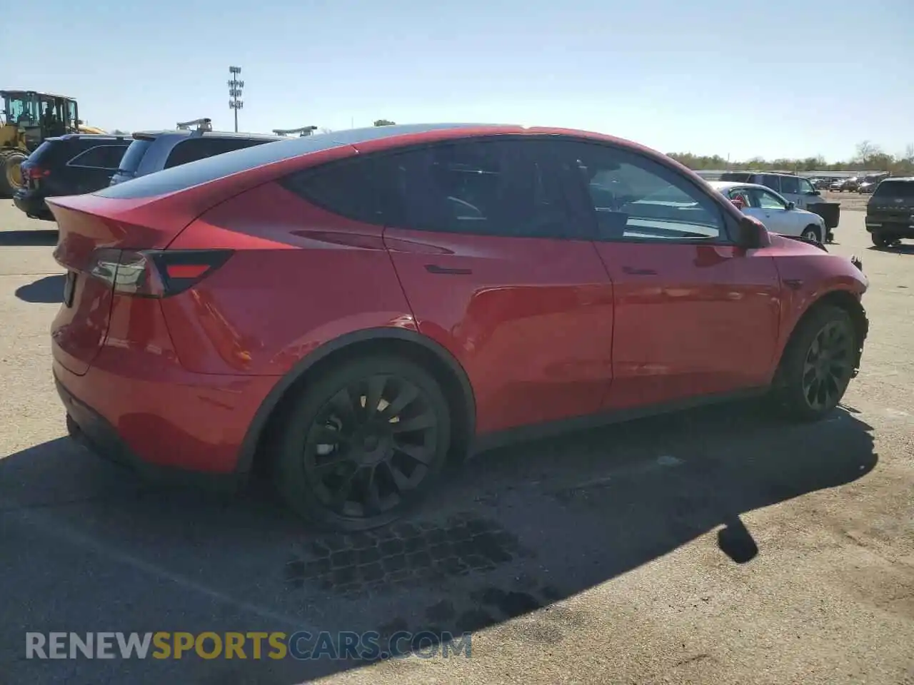 3 Photograph of a damaged car 7SAYGDED0PF965201 TESLA MODEL Y 2023