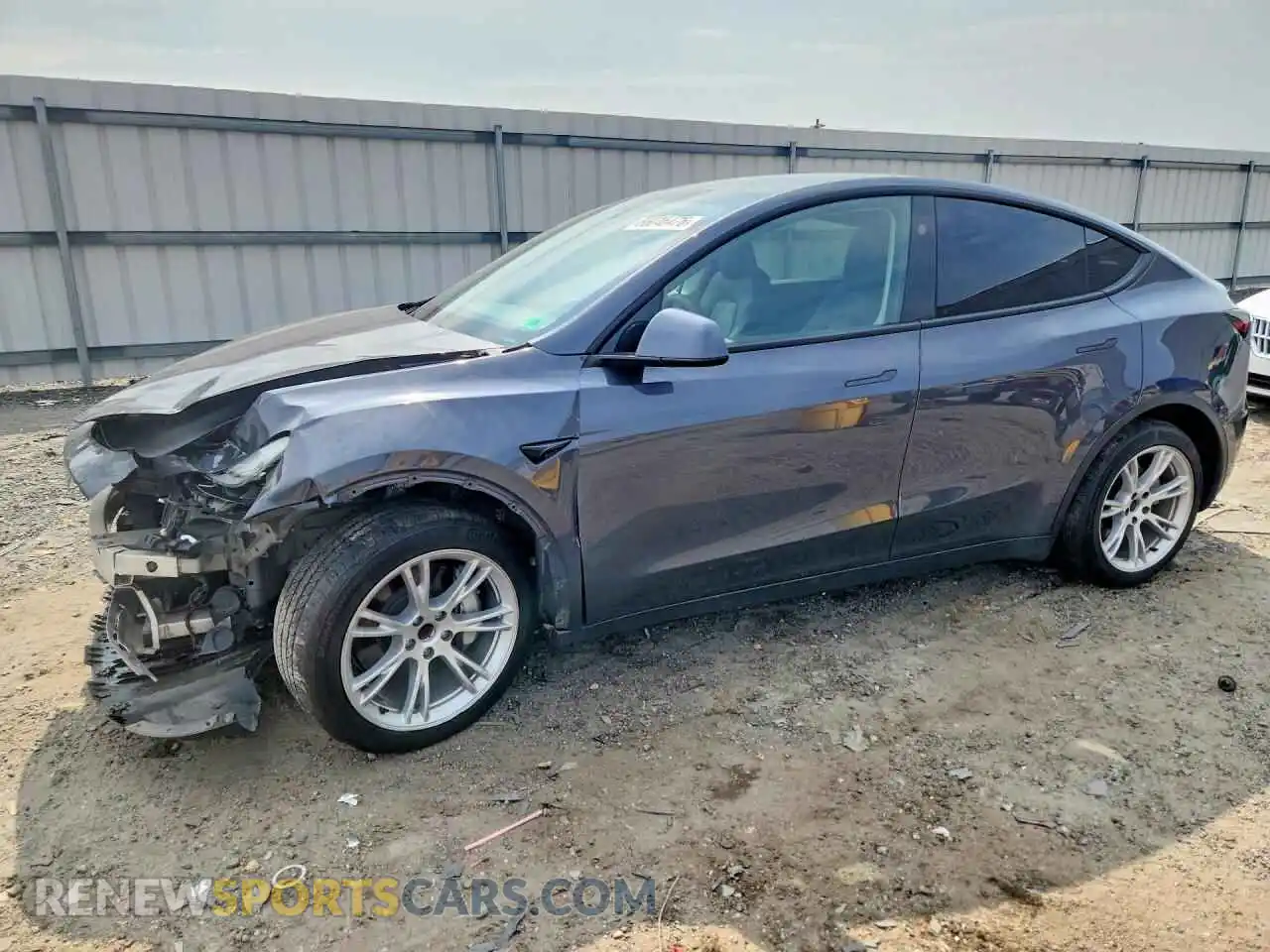 1 Photograph of a damaged car 7SAYGDED1PF943952 TESLA MODEL Y 2023