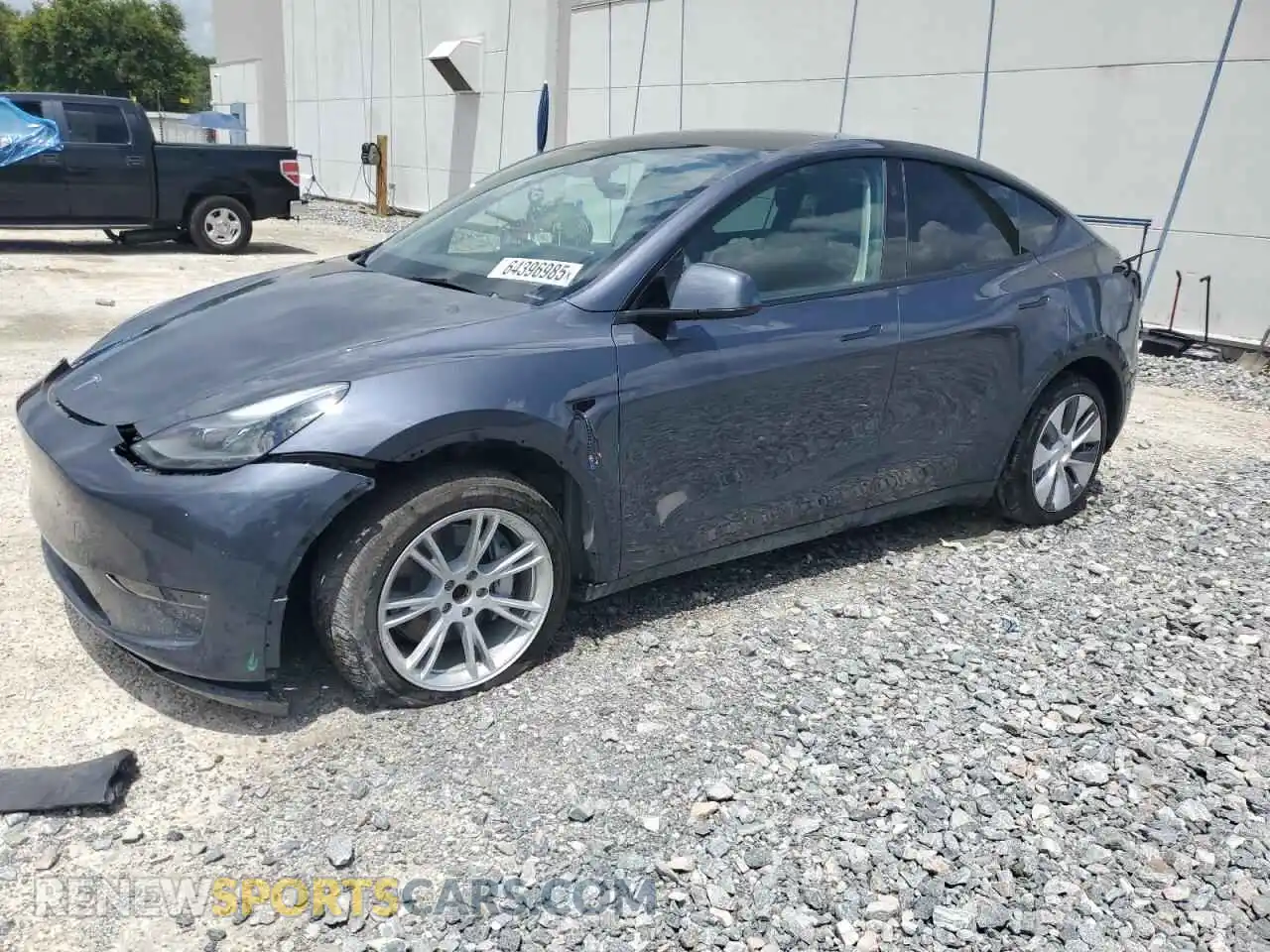 1 Photograph of a damaged car 7SAYGDED1PF958354 TESLA MODEL Y 2023