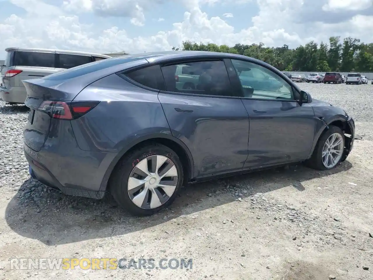 3 Photograph of a damaged car 7SAYGDED1PF958354 TESLA MODEL Y 2023