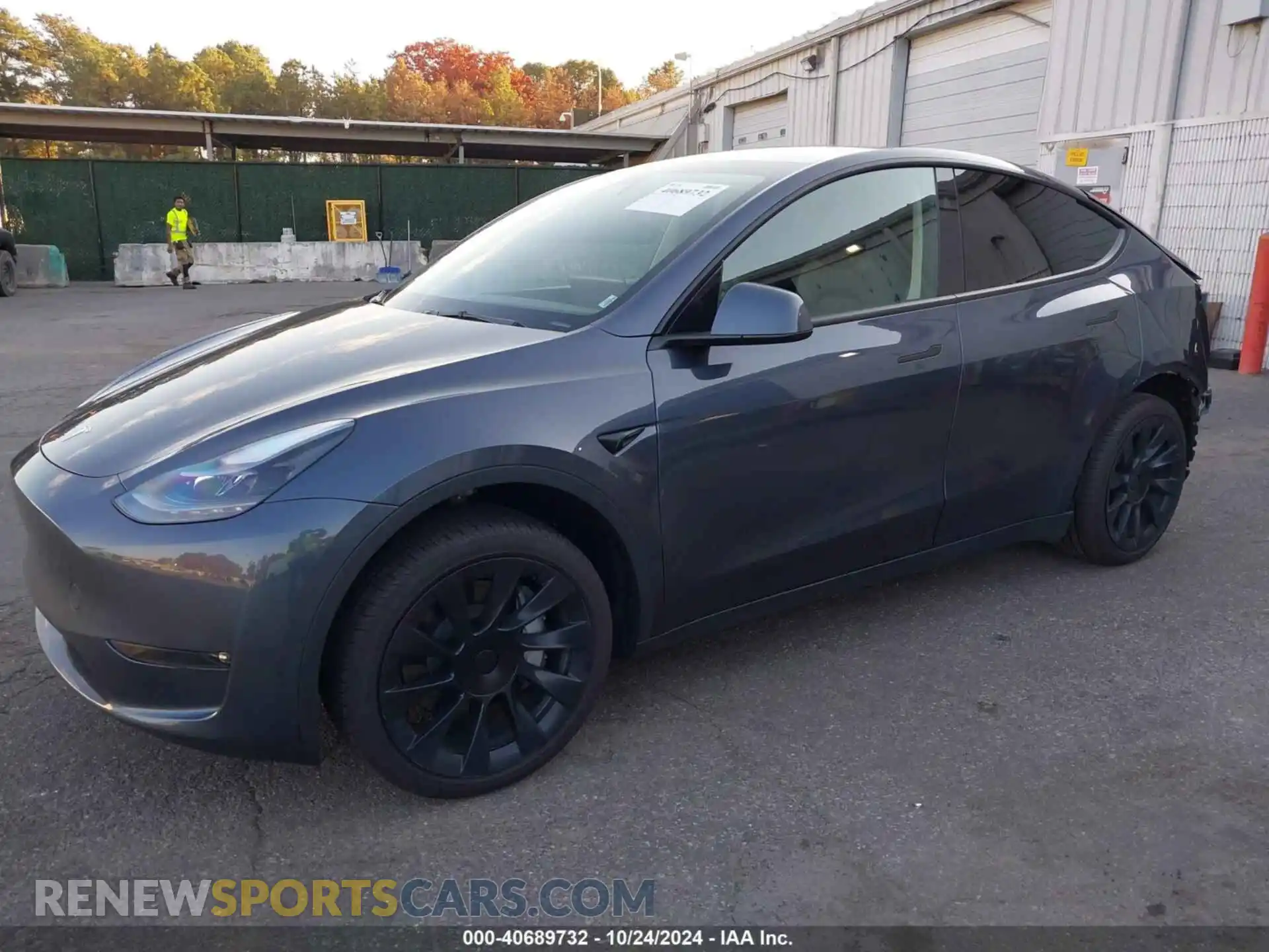 2 Photograph of a damaged car 7SAYGDED1PF961030 TESLA MODEL Y 2023