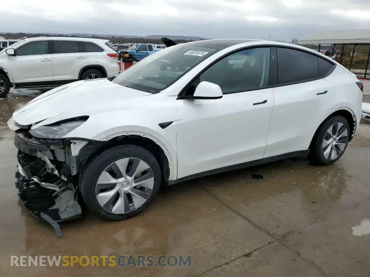 1 Photograph of a damaged car 7SAYGDED2PF949646 TESLA MODEL Y 2023