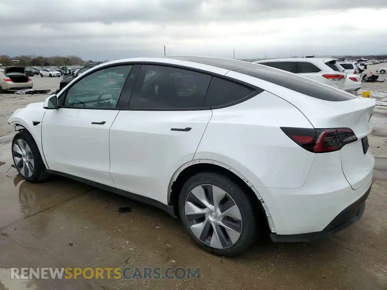 2 Photograph of a damaged car 7SAYGDED2PF949646 TESLA MODEL Y 2023
