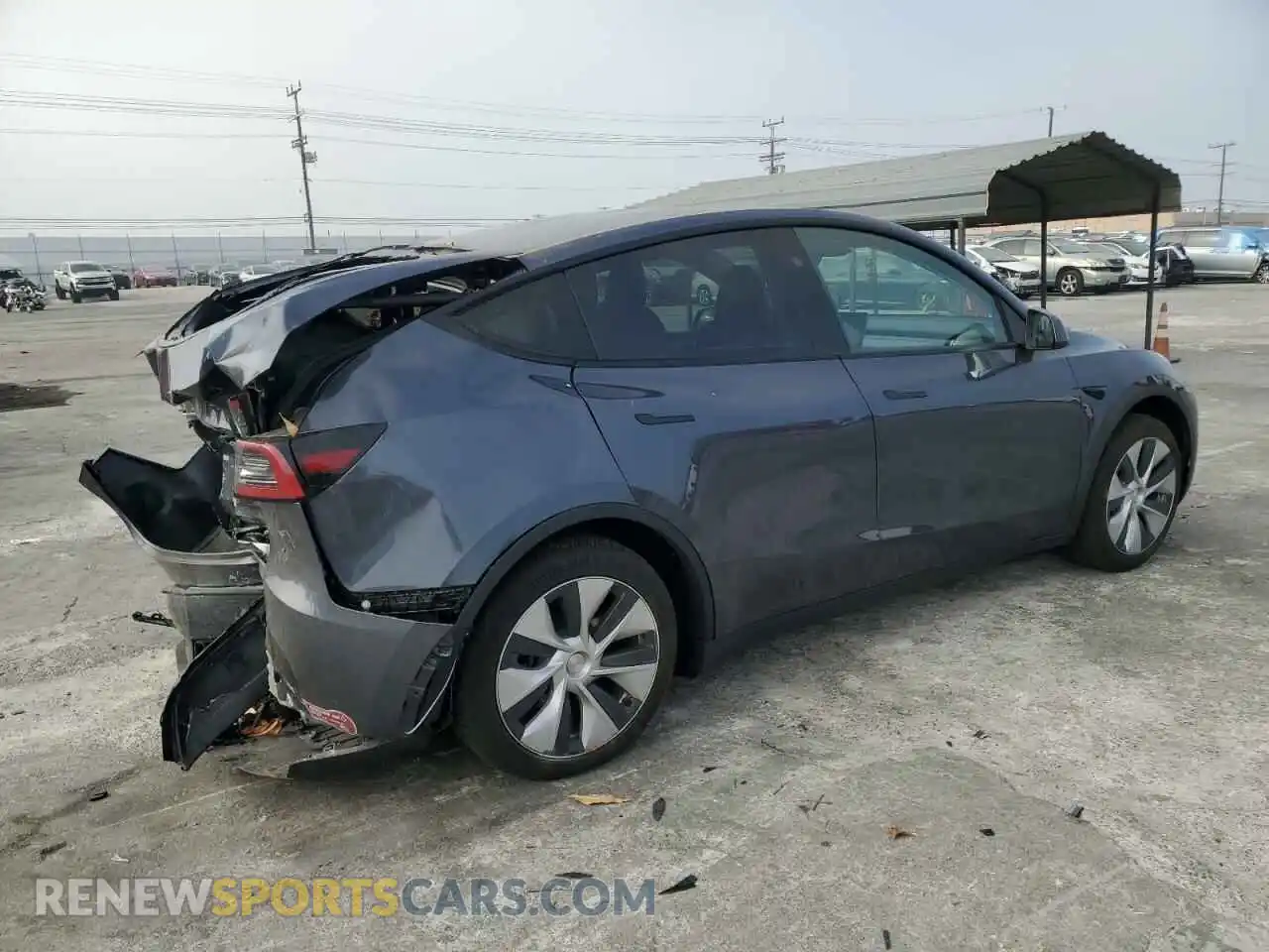 3 Photograph of a damaged car 7SAYGDED2PF965636 TESLA MODEL Y 2023