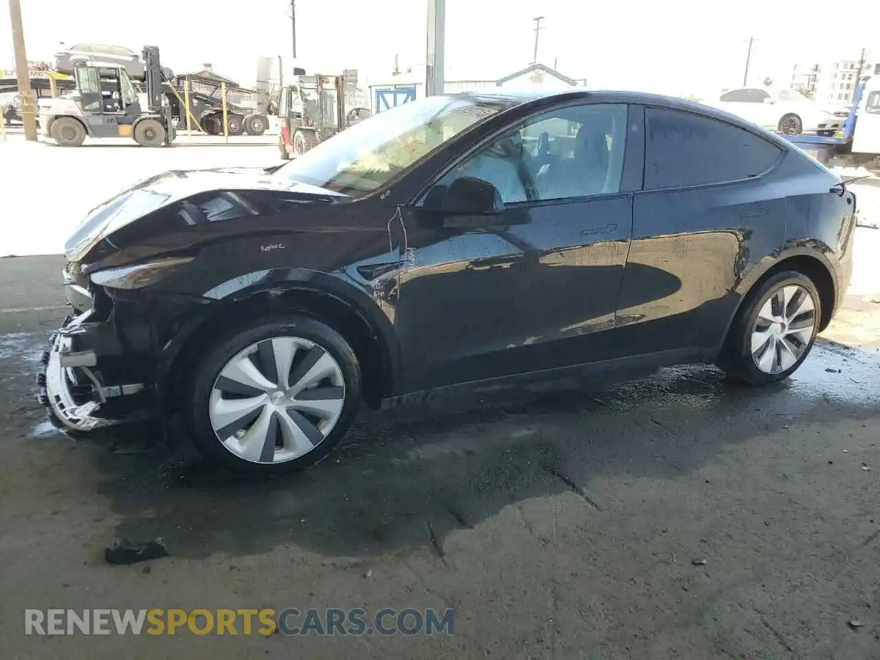 1 Photograph of a damaged car 7SAYGDED3PF933715 TESLA MODEL Y 2023