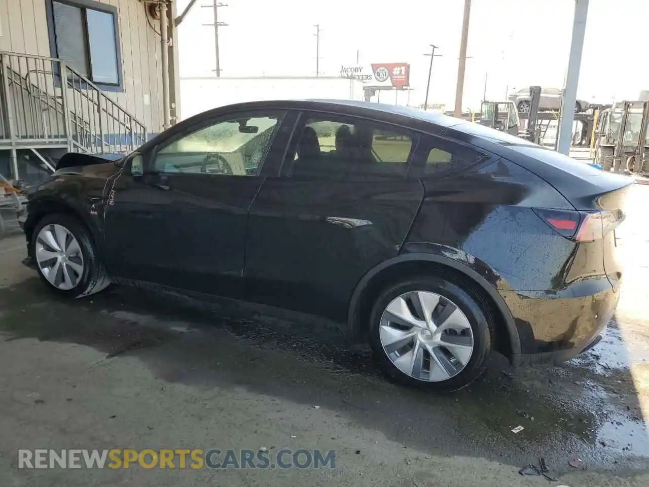 2 Photograph of a damaged car 7SAYGDED3PF933715 TESLA MODEL Y 2023