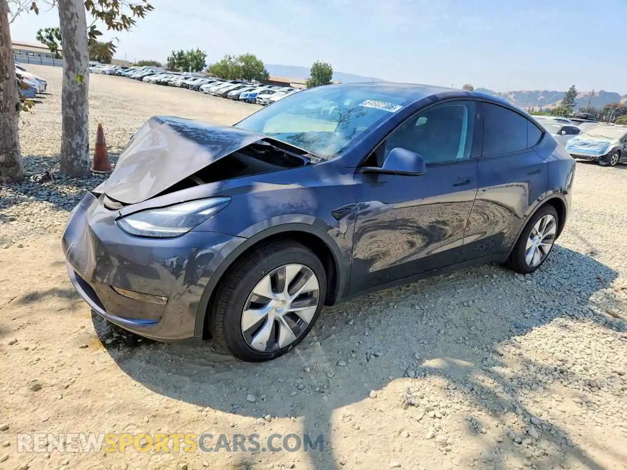 1 Фотография поврежденного автомобиля 7SAYGDED3PF942270 TESLA MODEL Y 2023