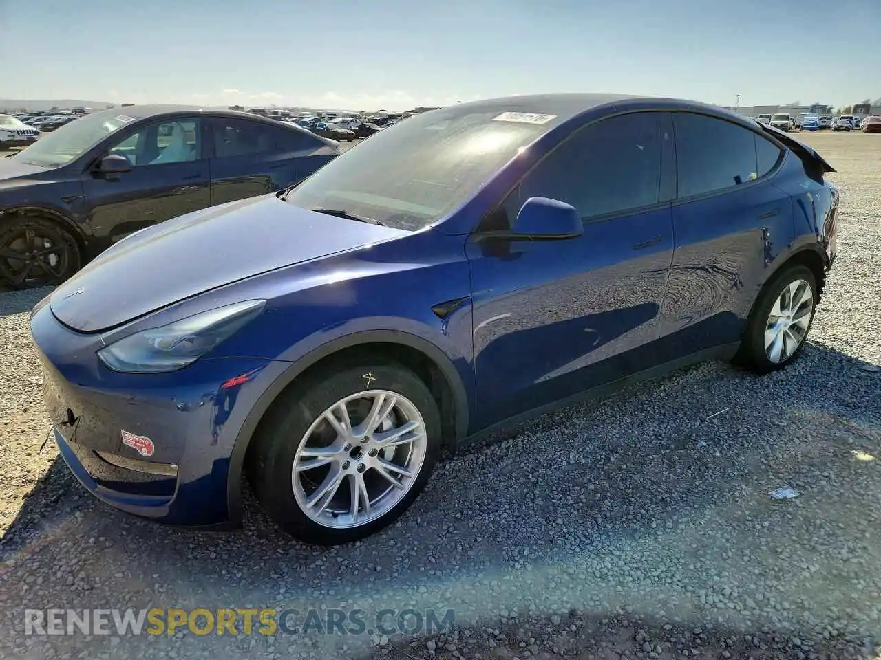 1 Photograph of a damaged car 7SAYGDED3PF947095 TESLA MODEL Y 2023
