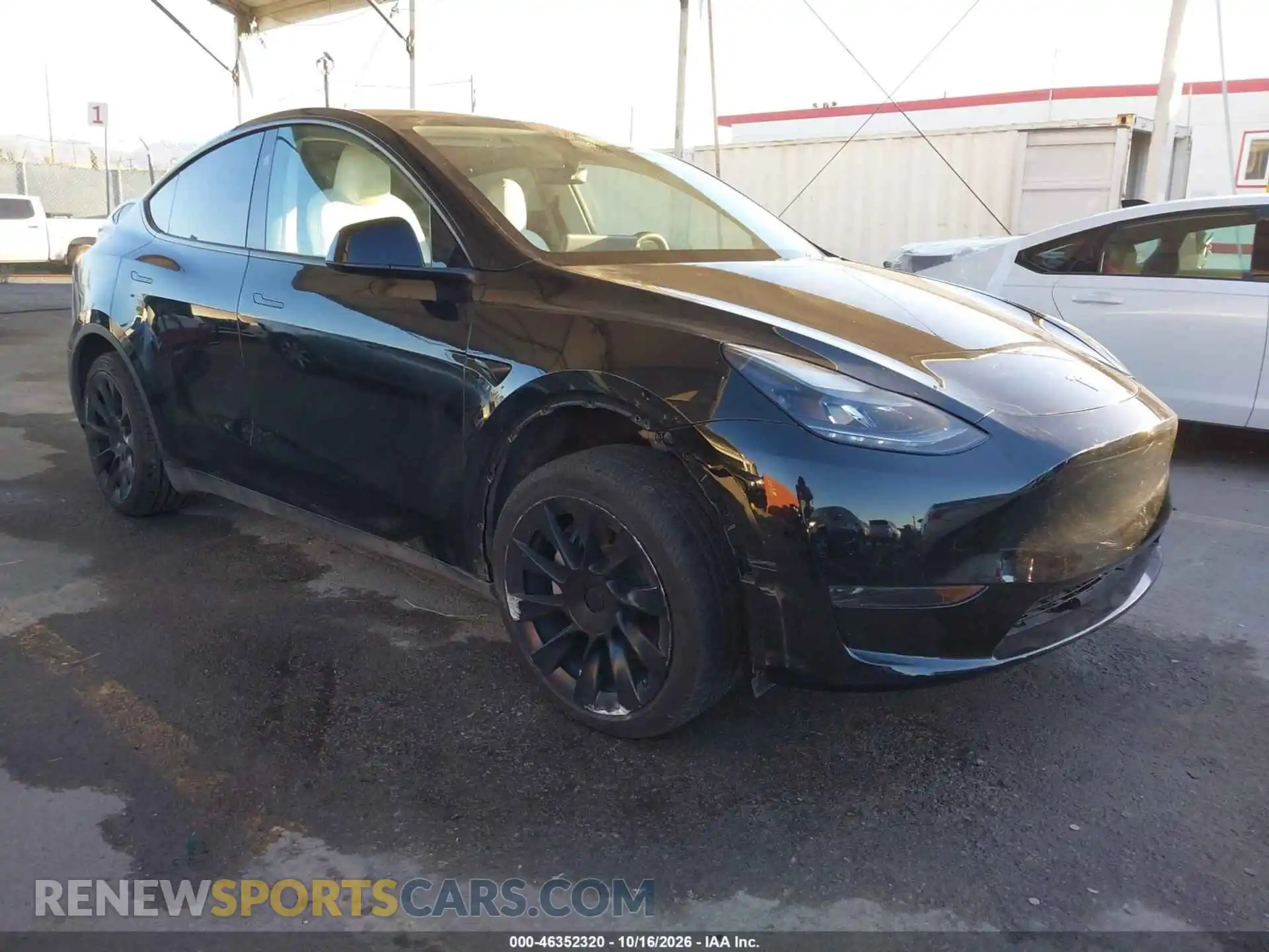 1 Фотография поврежденного автомобиля 7SAYGDED3PF961742 TESLA MODEL Y 2023