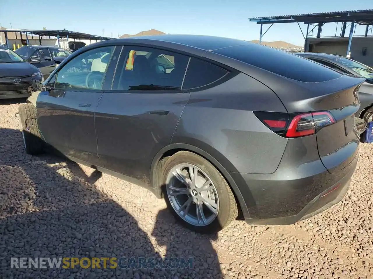 2 Photograph of a damaged car 7SAYGDED3PF962602 TESLA MODEL Y 2023