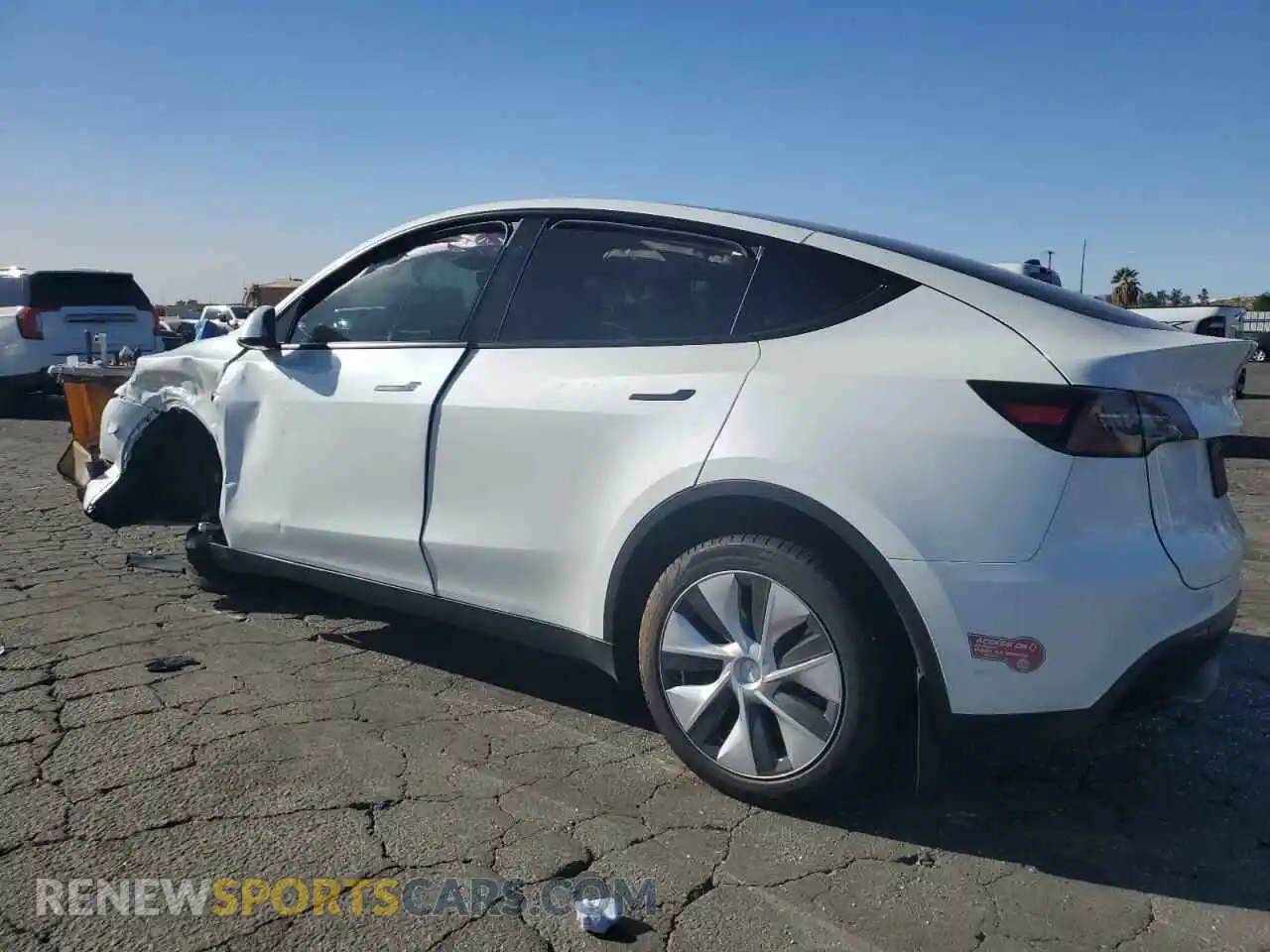 2 Photograph of a damaged car 7SAYGDED3PF962910 TESLA MODEL Y 2023