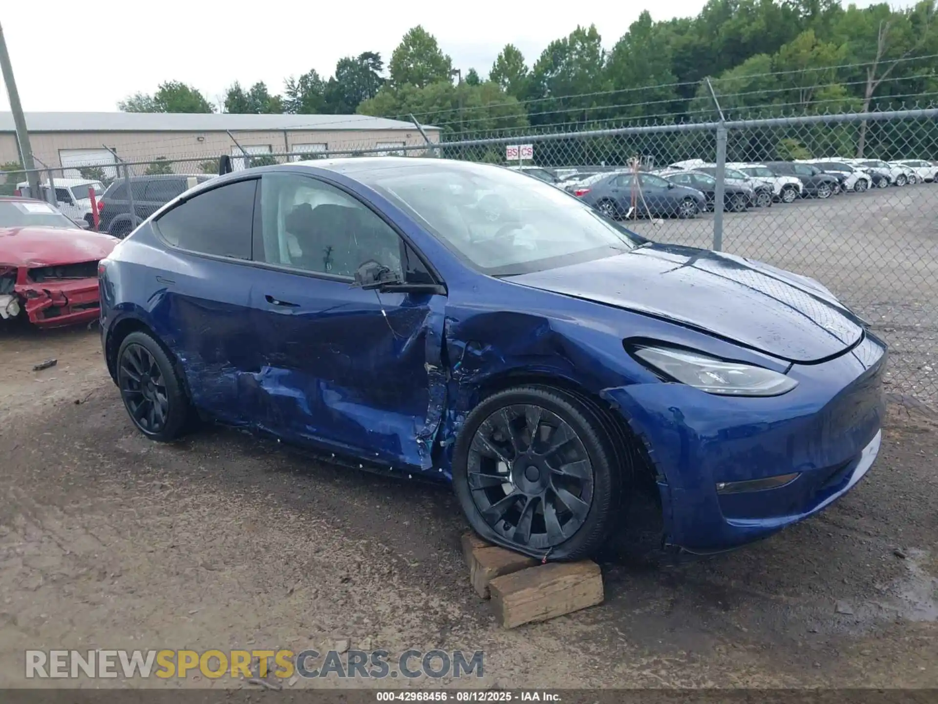 1 Photograph of a damaged car 7SAYGDED3PF966312 TESLA MODEL Y 2023
