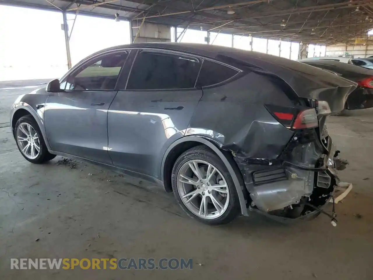 2 Photograph of a damaged car 7SAYGDED3PF971865 TESLA MODEL Y 2023