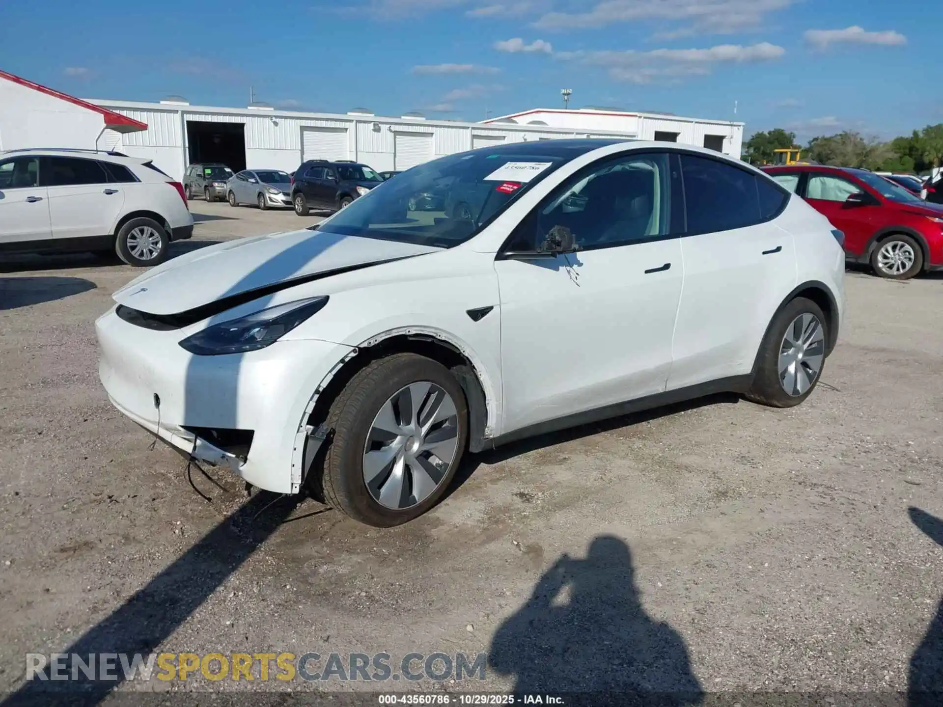 2 Photograph of a damaged car 7SAYGDED4PF931973 TESLA MODEL Y 2023