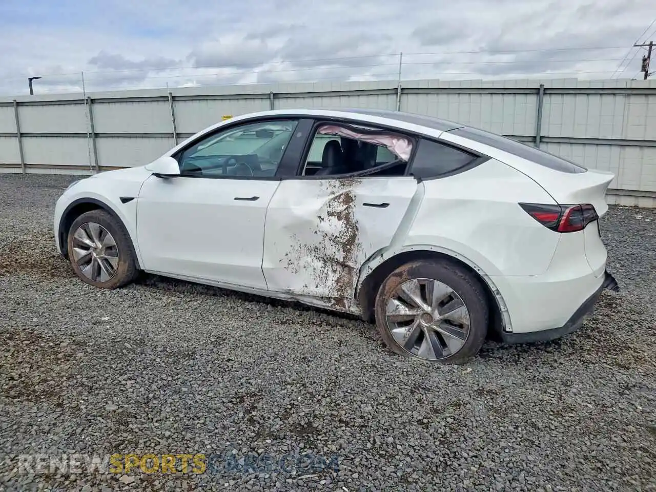 2 Photograph of a damaged car 7SAYGDED4PF933951 TESLA MODEL Y 2023