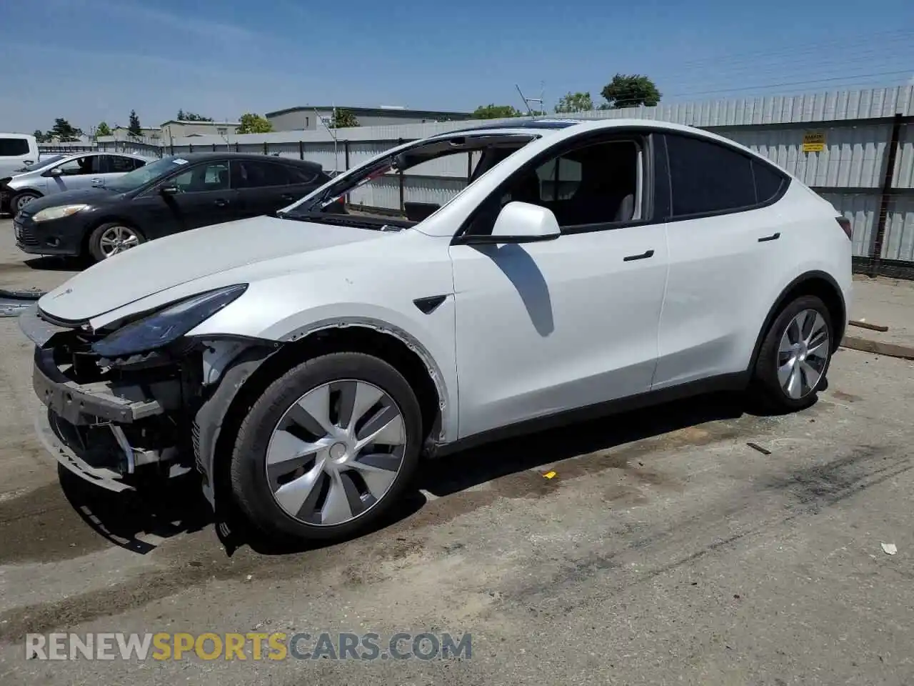 1 fotografías del automóvil dañado 7SAYGDED4PF934193 TESLA MODEL Y 2023