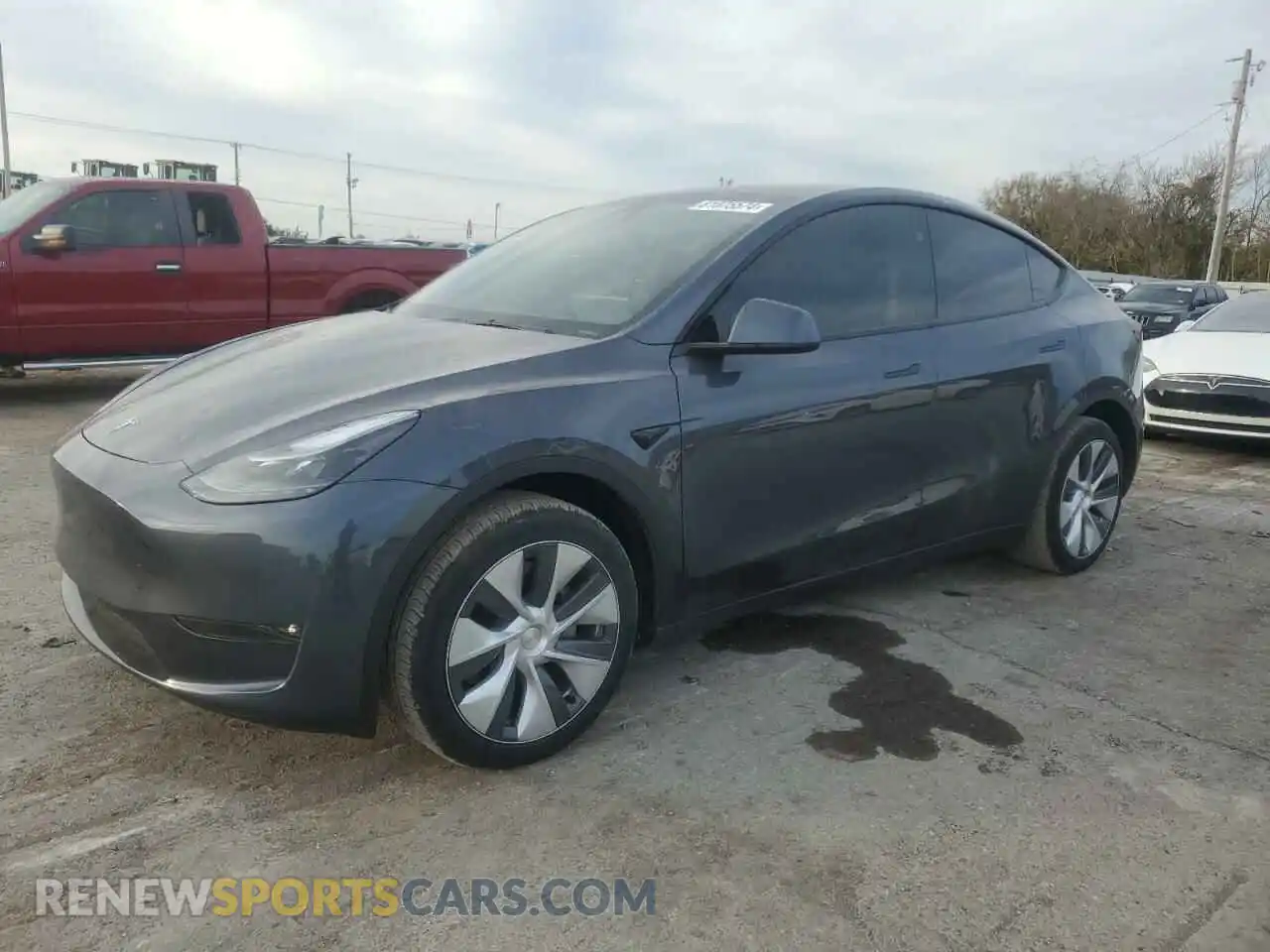 1 Photograph of a damaged car 7SAYGDED4PF960650 TESLA MODEL Y 2023