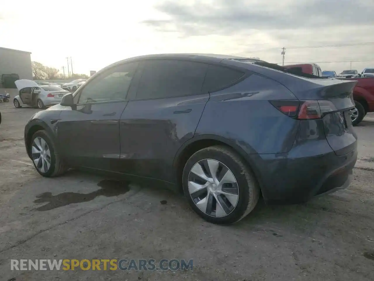 2 Photograph of a damaged car 7SAYGDED4PF960650 TESLA MODEL Y 2023