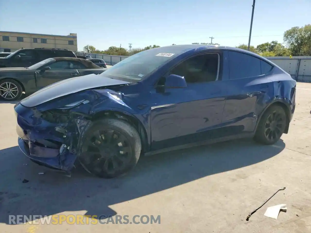 1 Photograph of a damaged car 7SAYGDED4PF962933 TESLA MODEL Y 2023