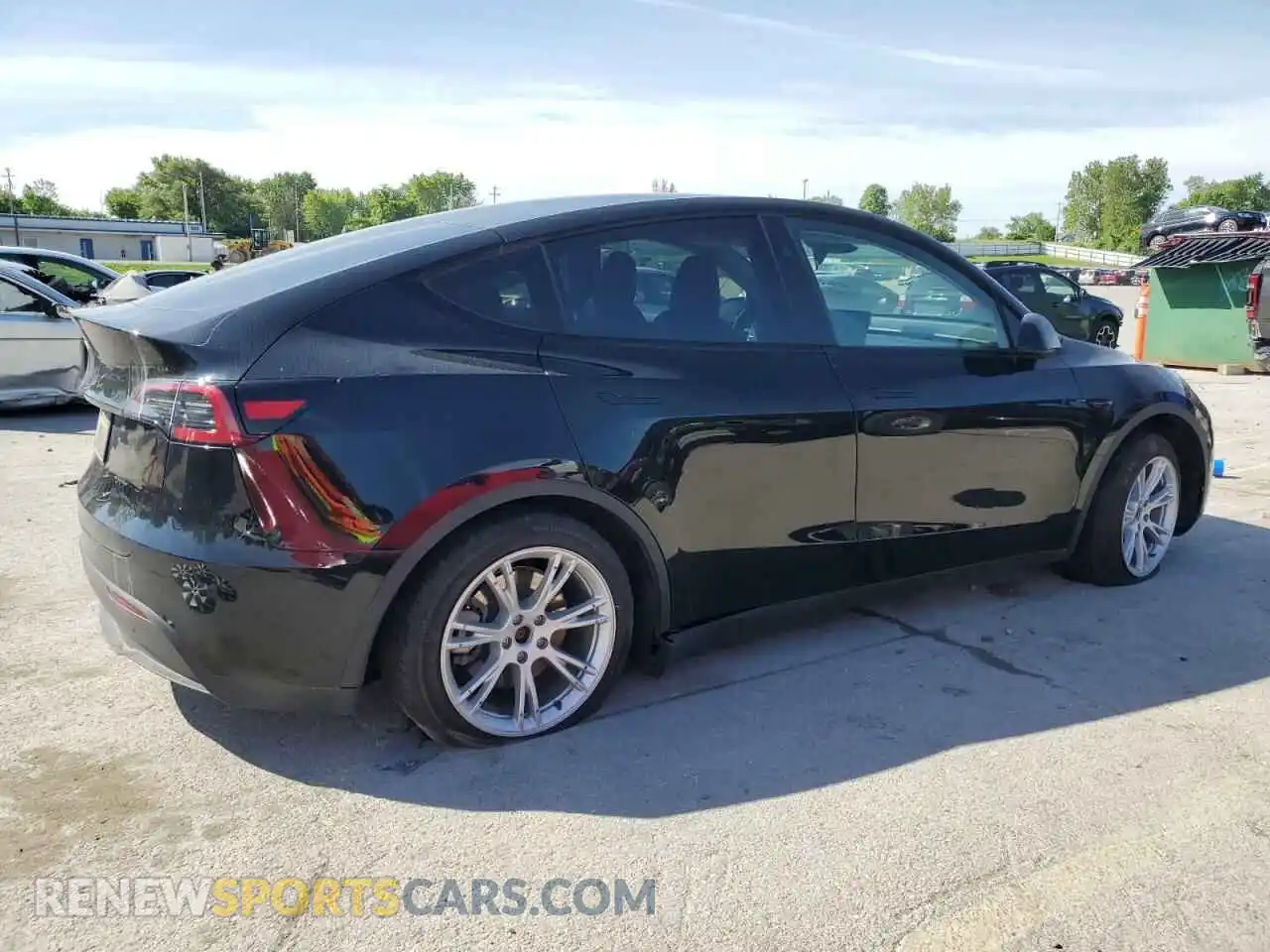 3 Photograph of a damaged car 7SAYGDED4PF966366 TESLA MODEL Y 2023