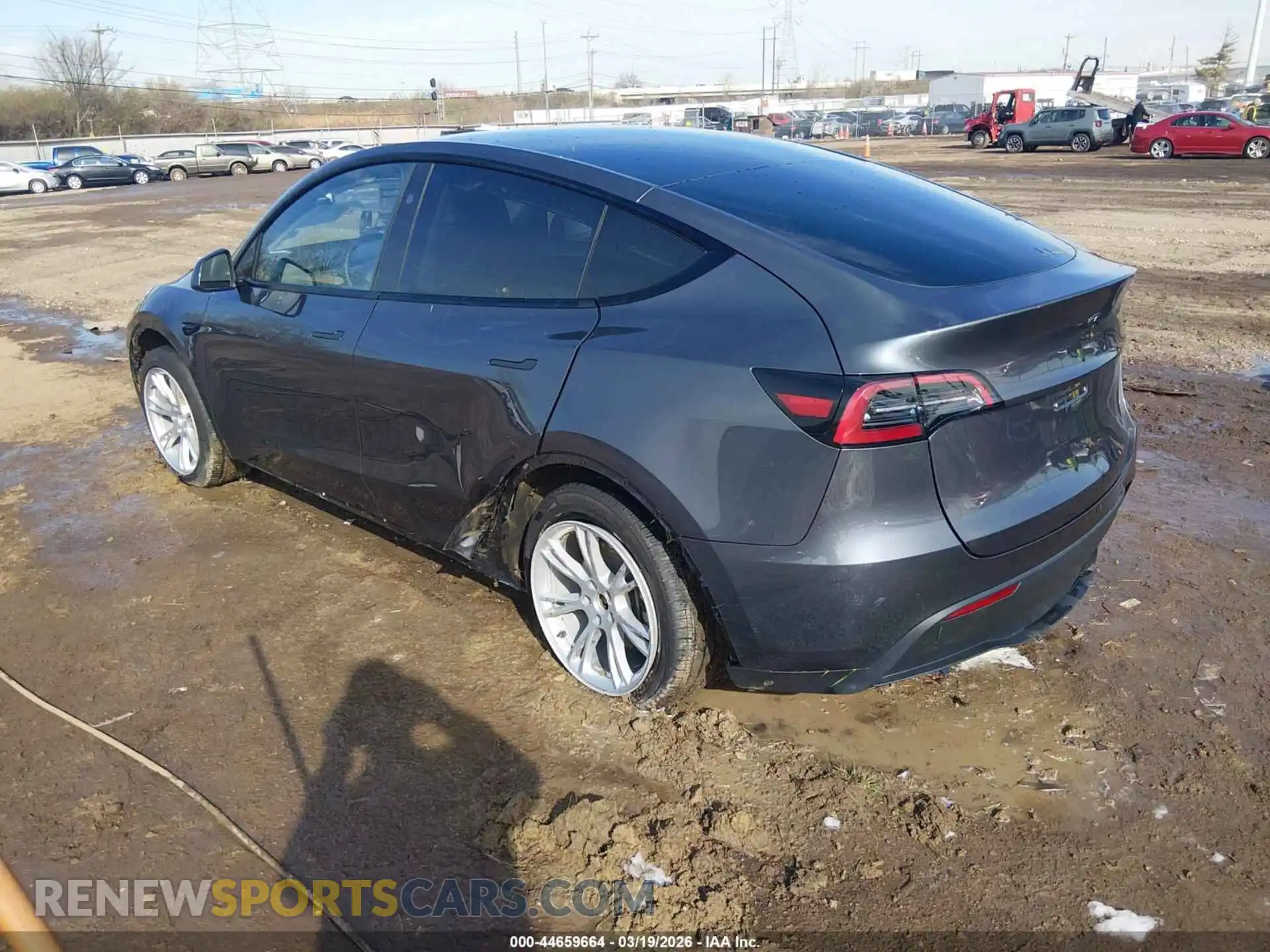 3 Photograph of a damaged car 7SAYGDED5PF964786 TESLA MODEL Y 2023