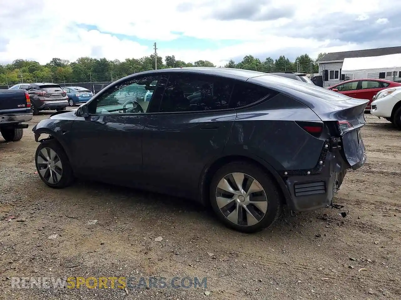 2 Фотография поврежденного автомобиля 7SAYGDED6PF934485 TESLA MODEL Y 2023