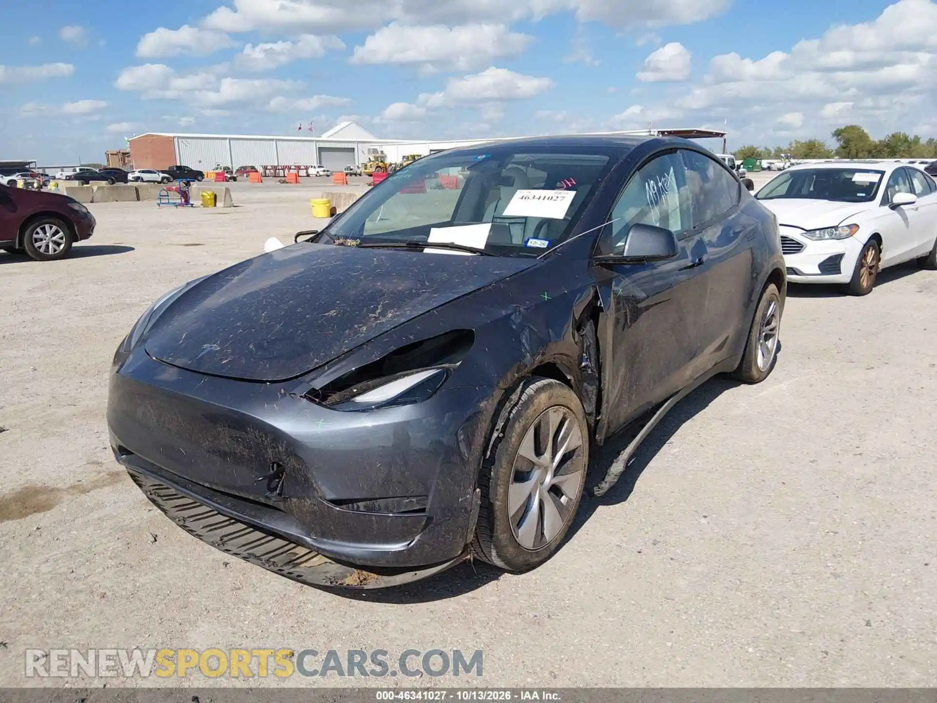 2 Фотография поврежденного автомобиля 7SAYGDED6PF949004 TESLA MODEL Y 2023