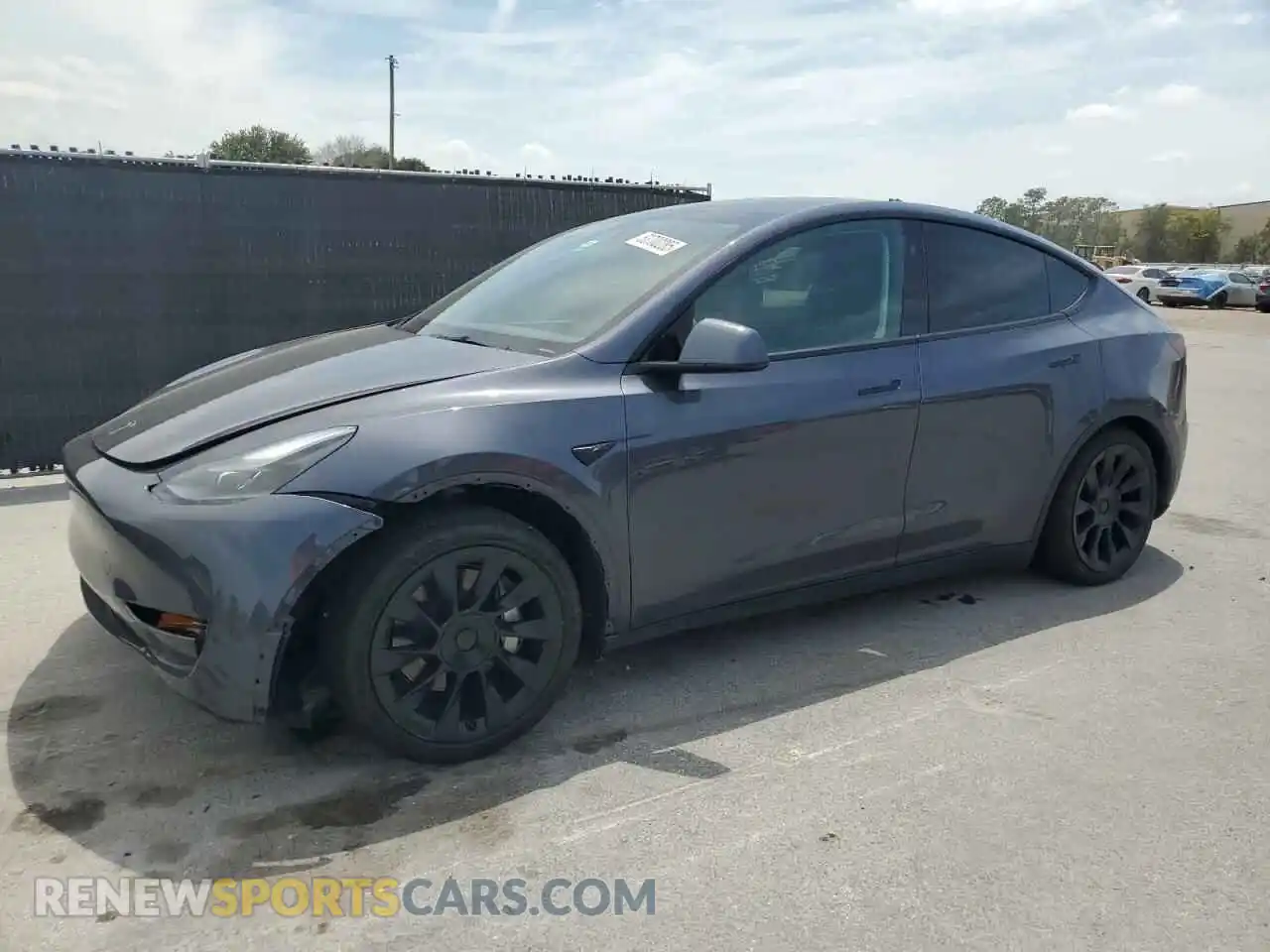 1 Photograph of a damaged car 7SAYGDED6PF950198 TESLA MODEL Y 2023