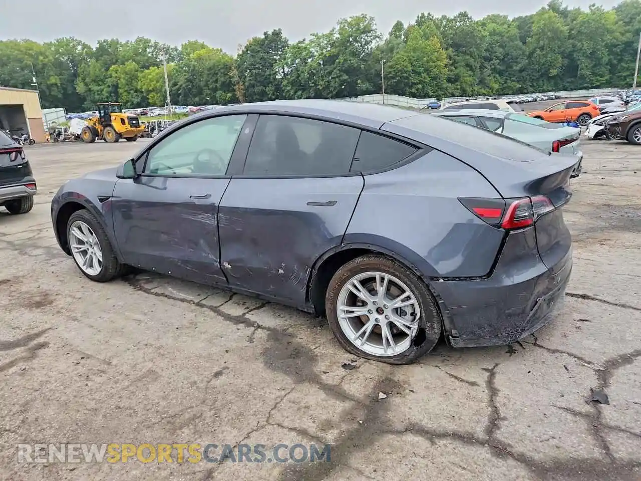 2 Фотография поврежденного автомобиля 7SAYGDED7PF923561 TESLA MODEL Y 2023