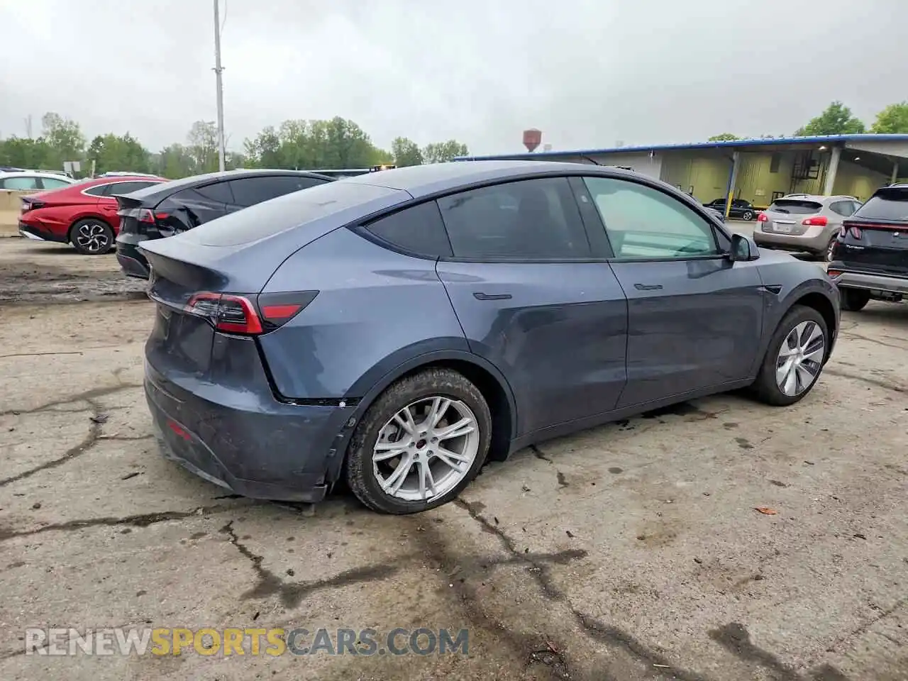 3 Фотография поврежденного автомобиля 7SAYGDED7PF923561 TESLA MODEL Y 2023