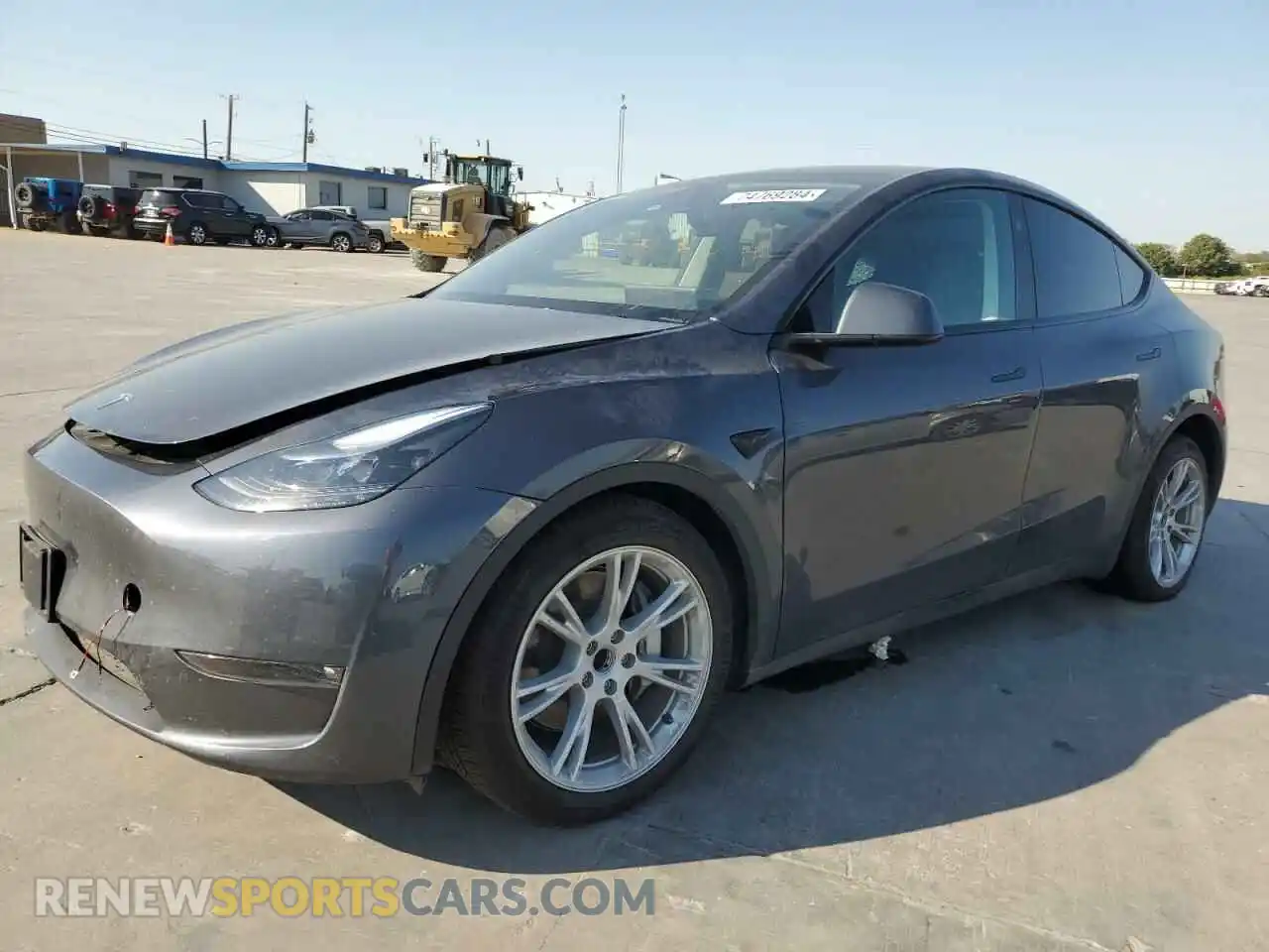 1 Фотография поврежденного автомобиля 7SAYGDED7PF957158 TESLA MODEL Y 2023