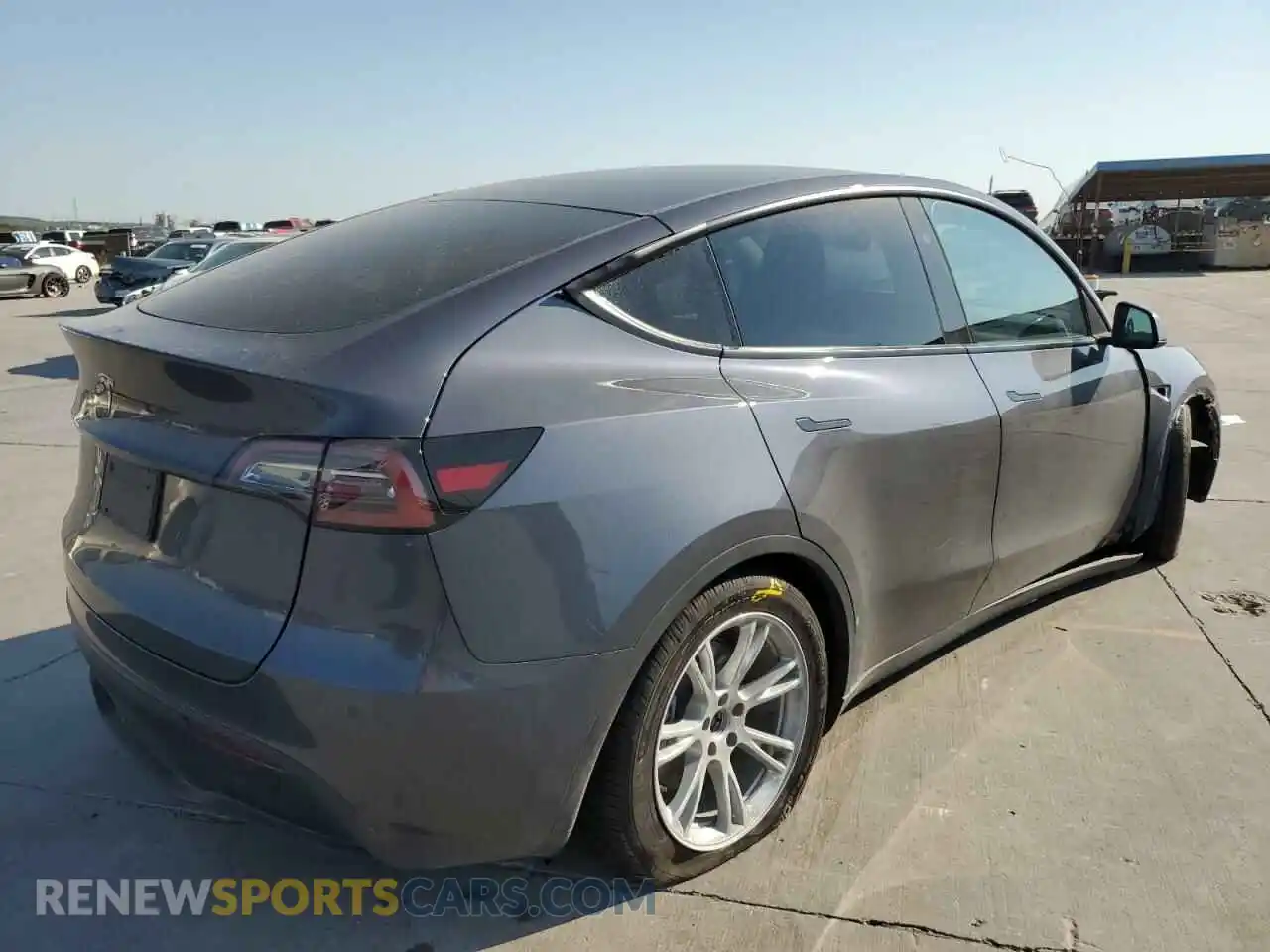 3 Фотография поврежденного автомобиля 7SAYGDED7PF957158 TESLA MODEL Y 2023
