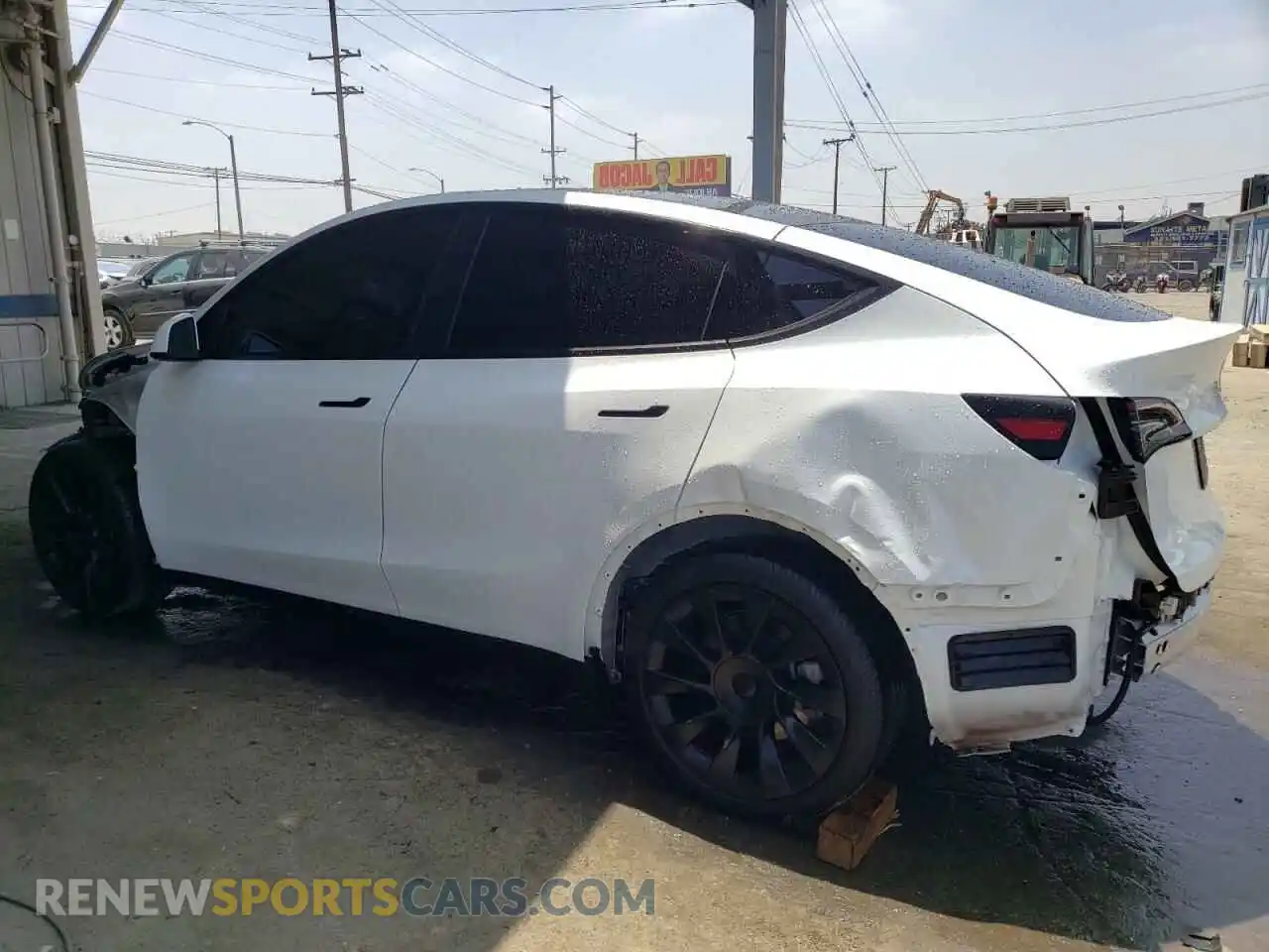 2 Photograph of a damaged car 7SAYGDED7PF964756 TESLA MODEL Y 2023