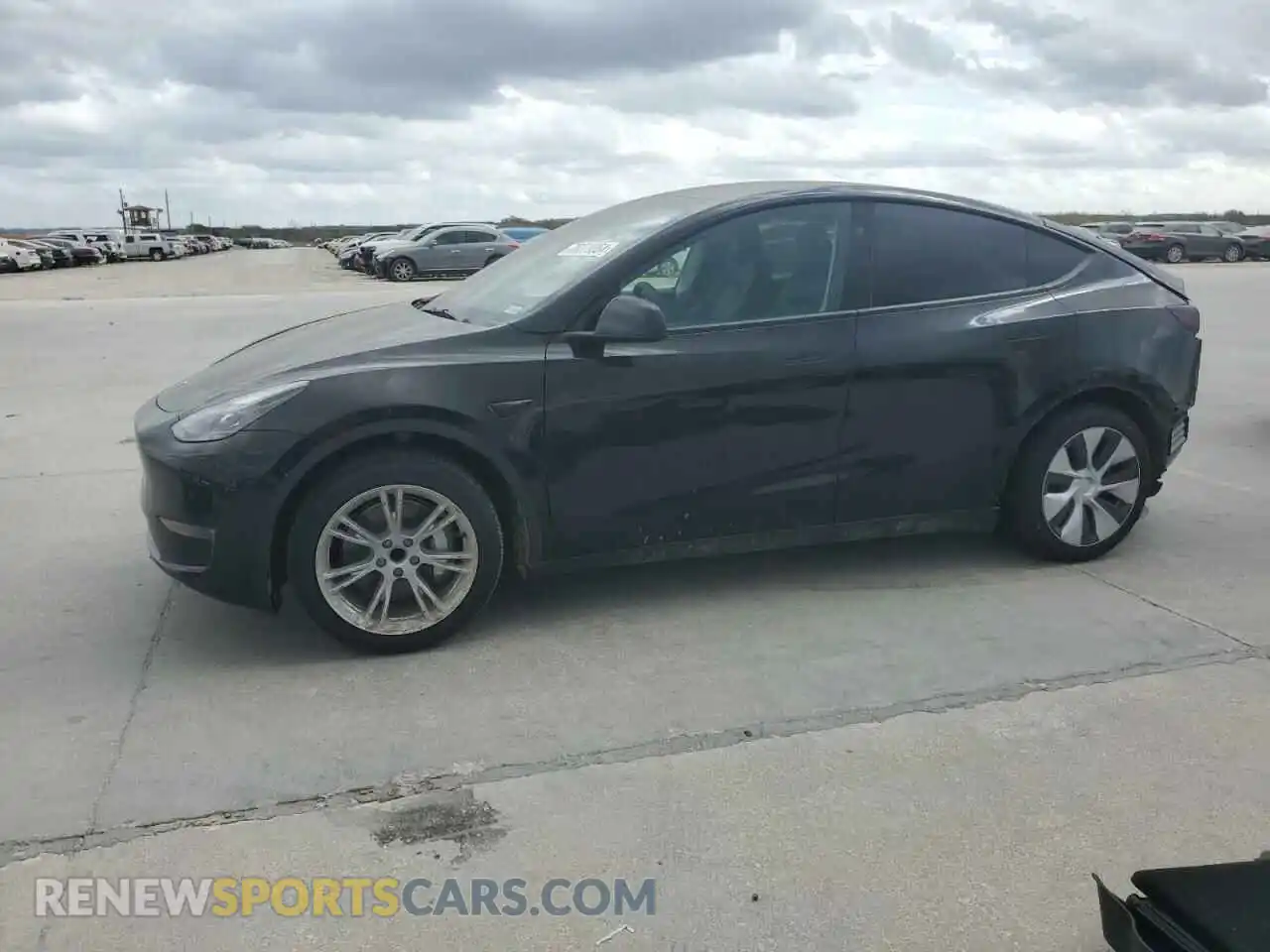 1 Photograph of a damaged car 7SAYGDED7PF966667 TESLA MODEL Y 2023