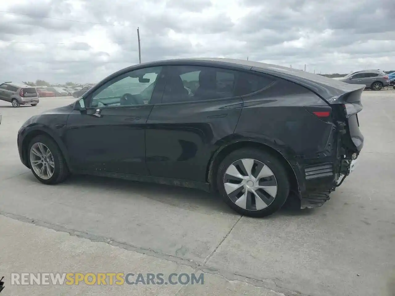 2 Photograph of a damaged car 7SAYGDED7PF966667 TESLA MODEL Y 2023