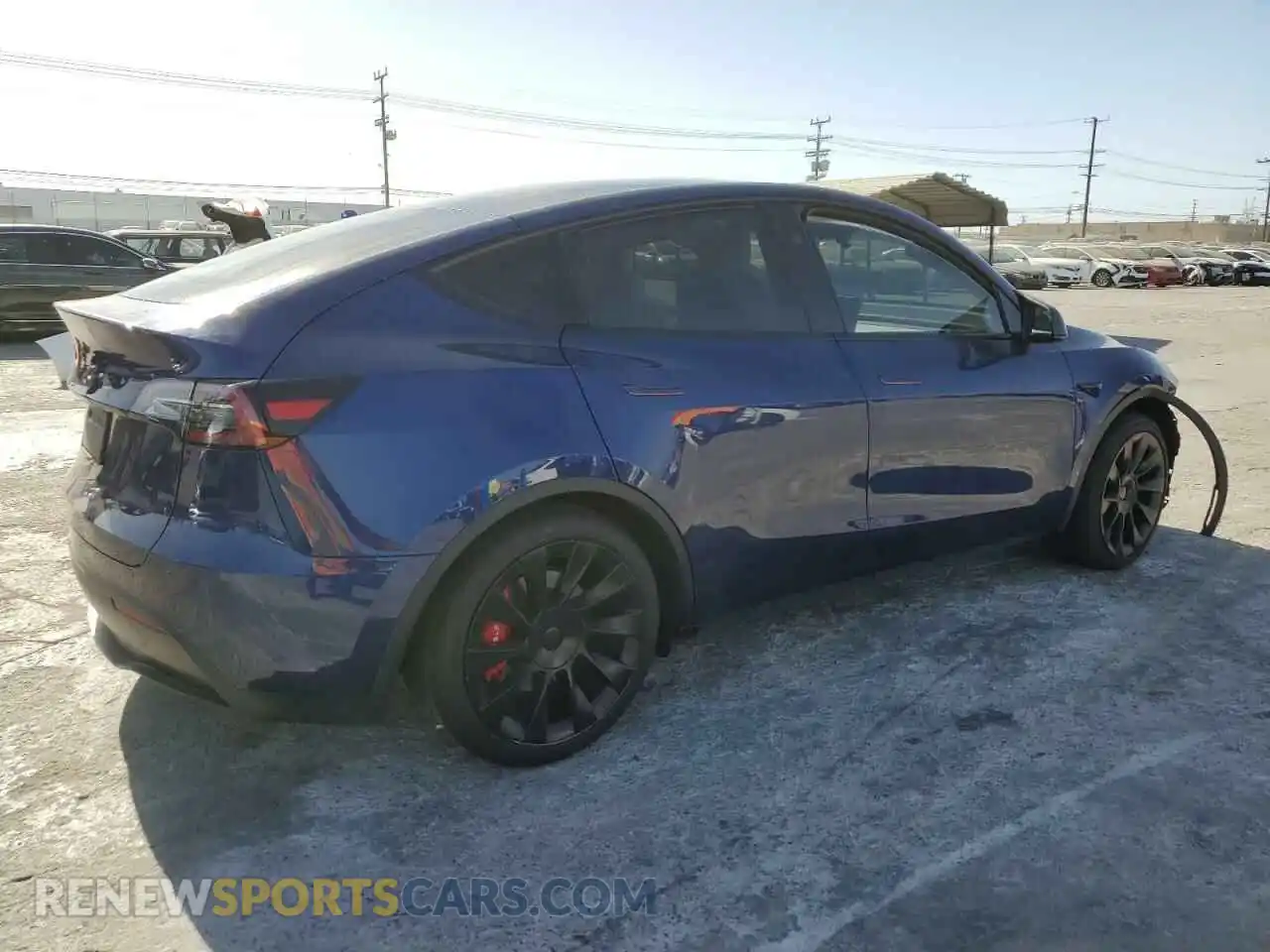 3 Photograph of a damaged car 7SAYGDED7PF977572 TESLA MODEL Y 2023