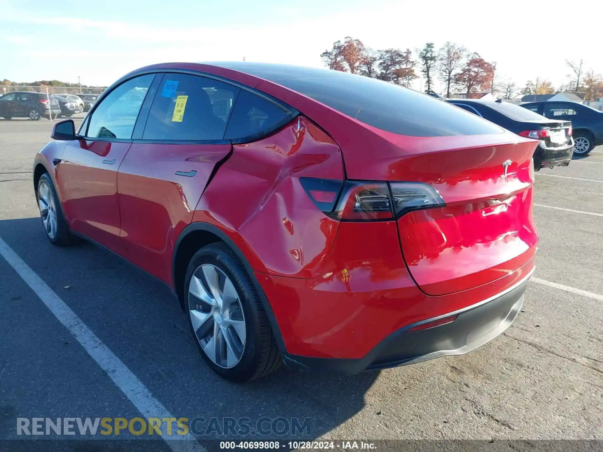3 Photograph of a damaged car 7SAYGDED8PF934455 TESLA MODEL Y 2023