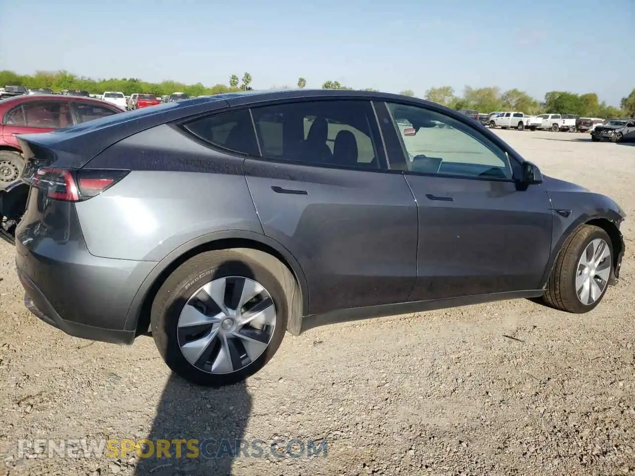 3 Photograph of a damaged car 7SAYGDED8PF958836 TESLA MODEL Y 2023